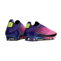 Adidas F50 Elite Laceless Pink and Purple Firm Ground FG Football Boot