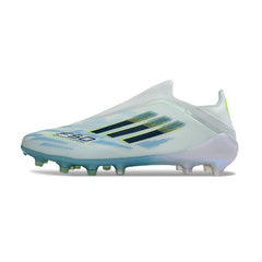 Adidas F50 Elite Laceless White Firm Ground FG Kids Football Boot