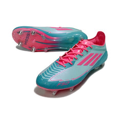 Adidas F50 Elite Light Messi Blue and Pink Mixed Studs SG Football Boot