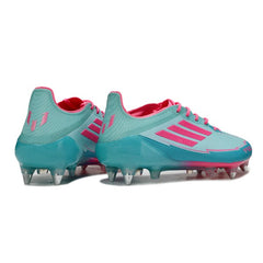 Adidas F50 Elite Light Messi Blue and Pink Mixed Studs SG Football Boot