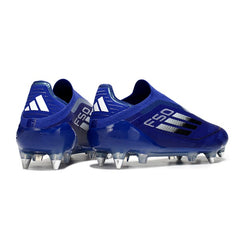 Adidas F50 Elite Laceless Blue Mixed Studs SG Football Boot