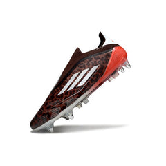 Adidas F50 Elite Laceless Brown and Red Mixed Studs SG Football Boot