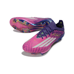 Adidas F50+ Elite Pink and Purple Firm Ground FG Football Boot