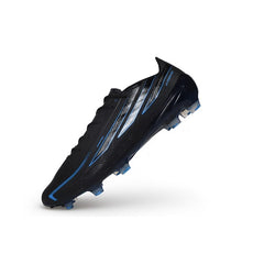 Adidas F50 Hyperfast EVO Elite Black and Blue Firm Ground FG Football Boot