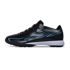 Adidas F50 Hyperfast Elite Black and Blue Turf TF Kids Football Boot