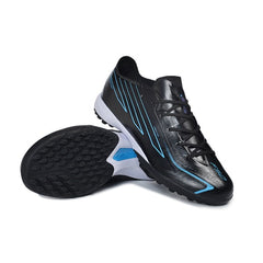 Adidas F50 Hyperfast Elite Black and Blue Turf TF Kids Football Boot