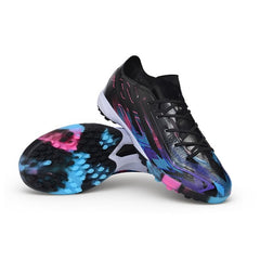 Adidas F50 Hyperfast Elite Black, Pink and Purple Turf TF Kids Football Boot