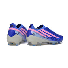 Adidas F50 Hyperfast Elite Blue and Pink Firm Ground FG Football Boot