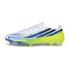 Adidas F50 Hyperfast EVO Elite White and Green Firm Ground FG Football Boot