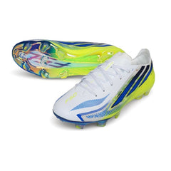 Adidas F50 Hyperfast EVO Elite White and Green Firm Ground FG Football Boot