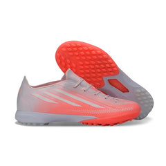 Adidas F50 Hyperfast Elite White and Pink Turf TF Kids Football Boot