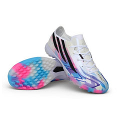 Adidas F50 Hyperfast Elite White, Black and Purple Turf TF Kids Football Boot