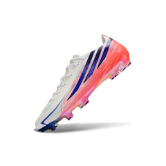 Adidas F50 Hyperfast EVO Elite White, Blue and Orange Firm Ground FG Football Boot