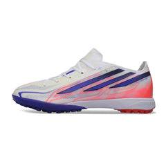 Adidas F50 Hyperfast Elite White, Pink and Purple Turf TF Kids Football Boot