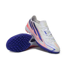 Adidas F50 Hyperfast Elite White, Pink and Purple Turf TF Kids Football Boot