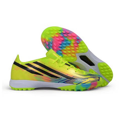 Adidas F50 Hyperfast Elite Yellow and Black Turf TF Kids Football Boot
