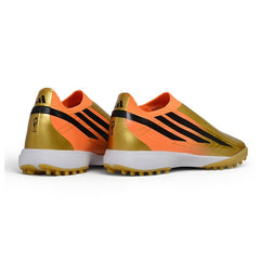 Adidas F50 Hyperfast Laceless Elite Golden World Cup Turf TF Football Boot