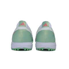 Adidas F50 Hyperfast Laceless Elite Light Green and White Turf TF Kids Football Boot