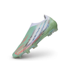 Adidas F50 Hyperfast Laceless Elite Light Green Firm Ground FG Football Boot