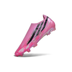 Adidas F50 Hyperfast Laceless Elite Pink Firm Ground FG Football Boot