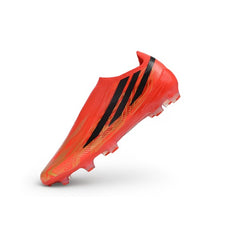 Adidas F50 Hyperfast Laceless Elite Red Firm Ground FG Football Boot