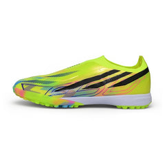 Adidas F50 Hyperfast Laceless Elite Yellow and Black Turf TF Kids Football Boot