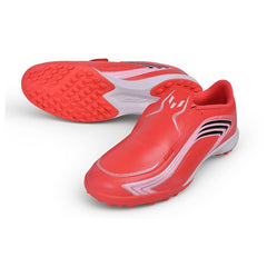 Adidas F50 Messi Laceless Elite Red and White Turf TF Football Boot