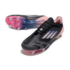 Adidas F50 Primeknit Elite Black and Pink Mixed Studs SG Football Boot