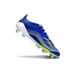 Adidas F50 Primeknit Elite Blue Mixed Studs SG Football Boot Messi