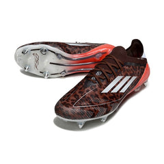 Adidas F50 Primeknit Elite Brown and Red Mixed Studs SG Football Boot