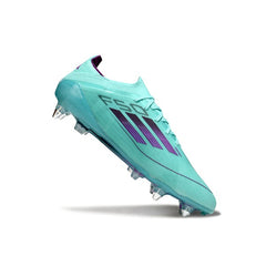 Adidas F50 Primeknit Elite Light Blue and Pink Mixed Studs SG Football Boot