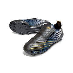 Adidas F50 Spider Black, Golden and White Firm Ground FG Football Boot