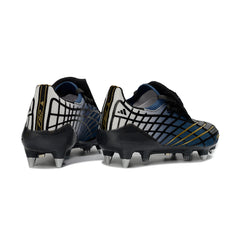 Adidas F50 Spider Golden, White and Black Mixed Studs SG Football Boot