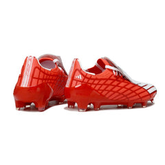 Adidas F50 Spider Red and White Firm Ground FG Football Boot