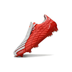 Adidas F50 Spider Red and White Firm Ground FG Football Boot