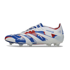 Adidas Predator 25 Elite Blue and White Firm Ground FG Football Boot