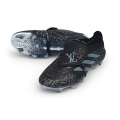 Adidas Predator 26 Elite Black and Blue Louis Vuitton Firm Ground FG Football Boot