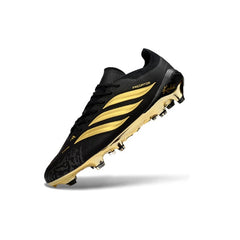 Adidas Predator 26 Elite Black and Golden Firm Ground FG Football Boot