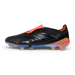 Adidas Predator 26 Elite Black and Orange Firm Ground FG Football Boot