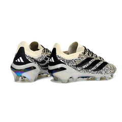 Adidas Predator 26 Elite Black, Beige and White Firm Ground FG Football Boot