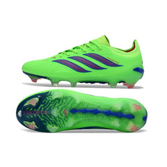 Adidas Predator 26 Elite Fluorescent Green and Blue Firm Ground FG