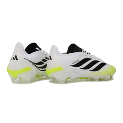 Adidas Predator 26 Elite Fluorescent Green, Black and White Firm Ground FG Football Boot