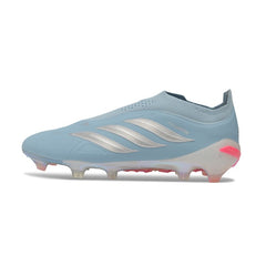 Adidas Predator 26 Elite Laceless Light Blue Firm Ground FG Football Boot