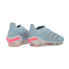 Adidas Predator 26 Elite Laceless Light Blue Firm Ground FG Football Boot