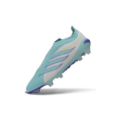 Adidas Predator 26 Elite Laceless Light Blue Firm Ground FG Football Boot