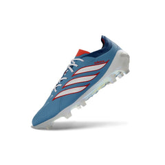 Adidas Predator 26 Elite Light Blue and White Firm Ground FG Football Boot