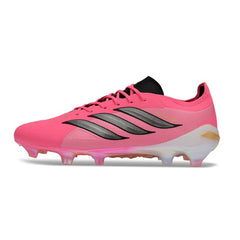 Adidas Predator 26 Elite Pink and Black Firm Ground FG Football Boot
