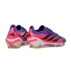 Adidas Predator 26 Elite Pink and Purple Firm Ground FG Football Boot