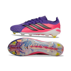 Adidas Predator 26 Elite Pink and Purple Firm Ground FG Football