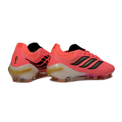 Adidas Predator 26 Elite Salmon Pink Kids Firm Ground FG Football Boot